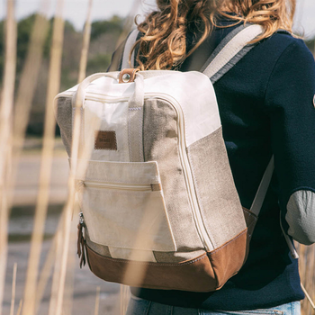 sac-a-dos-willy-lin-cuir-voile-100-recyclee-spinnaker-atlantique-et-mediterranee-727sailbags-portee